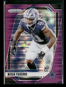 2024 Panini Prizm #77 Micah Parsons Purple Pulsar - Picture 1 of 2