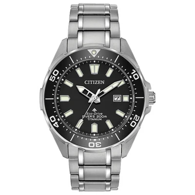 Citizen BN0200-56E Titanium Promaster Diver Black Dial Men's Watch - image 1 of 3