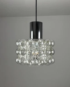 Mid Century Vintage Lamp, Bubble Glass, 1960s, Limburg, Helena Tynell, Space Age - Bild 1 von 19