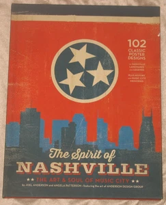 The Spirit of Nashville: The Art & Soul of Music City Hardcover With 102 Posters - Bild 1 von 4