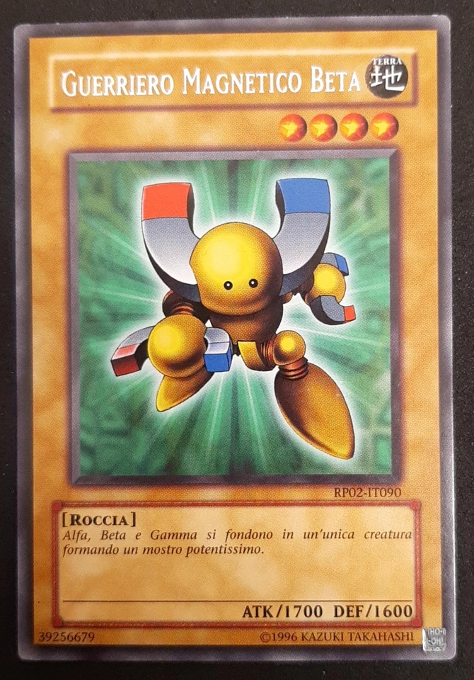 GUERRIERO MAGNETICO BETA (2009) Rara in Italiano Exc RP02-IT090  YUGIOH - Immagine 1 di 1