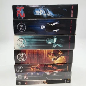 24 TV Series DVD Lot 1-7 Kiefer Sutherland Action Thriller 1 2 3 4 5 6 7 - Imagen 1 de 8