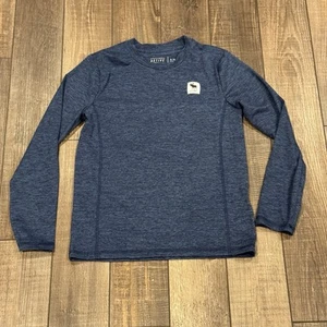 Abercrombie Kids Active Long Sleeve Top Blue Size 9/10 Athletic Shirt - Picture 1 of 3