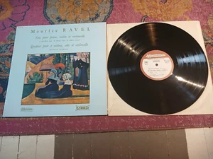 DEVY ERLIH-VIOLINE/CHAMPEIL QRT/RAVEL:TRIO & QUARTETT/FRANZÖSISCHE MUSIDISC STEREO - Bild 1 von 3