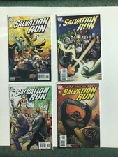 SALVATION RUN #1 2 3 4 5 6 7 DC 2008 Comic Book LOT 1-7 Complete Set