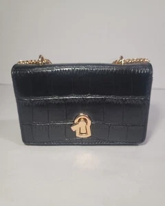 ORCHID LOVE Women Crossbody NWT Hand Black Small - Picture 1 of 9