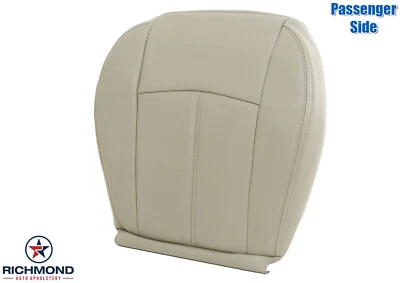 Para Chrysler Sebring 2008 2009 - Cubierta de asiento de cuero inferior del lado del pasajero tostado Foto 1 de 4