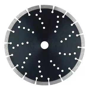 Disco de corte de hoja de diamante amoladora 230 mm 9" 22,23 mm diámetro mampostería de hormigón - Imagen 1 de 6