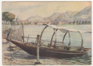 COMO VISTA DAL LAGO - ILLUSTRATORE - P. GATTI - VIAGG. 1952 -15144- - Picture 1 of 1