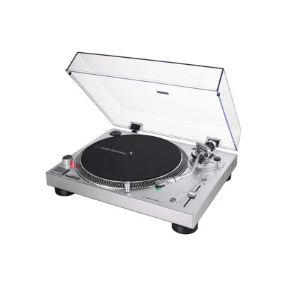 Audio Technica AT-LP120XUSB - Direct Drive Turntable  (Each) (Silver) - Image 1 of 3