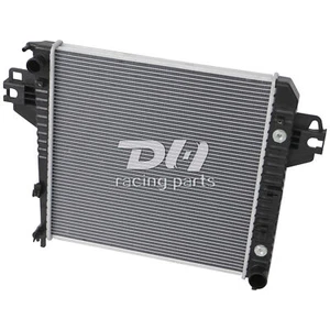 Radiador de carreras de aluminio con núcleo de 1 fila para Jeep Liberty 2002-2006 2005 3,7 L V6 solamente - Imagen 1 de 14