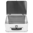  White Tinplate Suitcase Candy Jar for Office Desk Mini Drawer