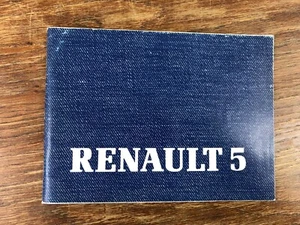 Betriebsanleitung Hersteller Renault 5 3. Französische Ausgabe (1988-1989) - Bild 1 von 3