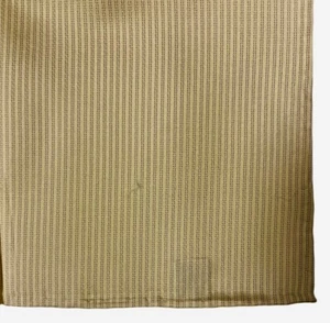 New CESARE ATTOLINI NAPOLI Light Yellow Silk Print Pocket Square - Picture 1 of 2