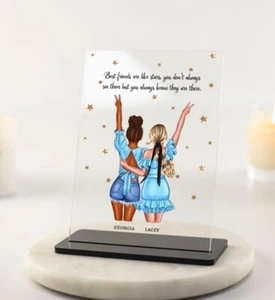 Freundschaftsgeschenk - 16. 18. 21. 30. Geburtstag bester Freund Geschenk, Acrylplakette - Bild 1 von 7