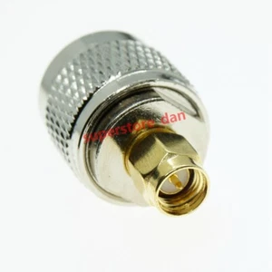 SMA Male to N-Type Male Jumper Plug RF Adapter, Router Link, Cable Connector - Picture 1 of 6