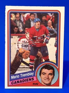 1982-83 O-Pee-Chee Mario Tremblay Card #274 Montreal Canadiens Sharp Card! - Picture 1 of 2