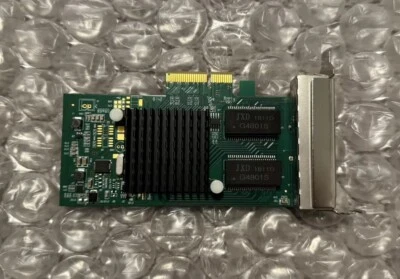 Intel I350-AM4 Quad Port 1GB RJ45 PCIe x4 Server Network Adapter High Profile - Image 1 of 3