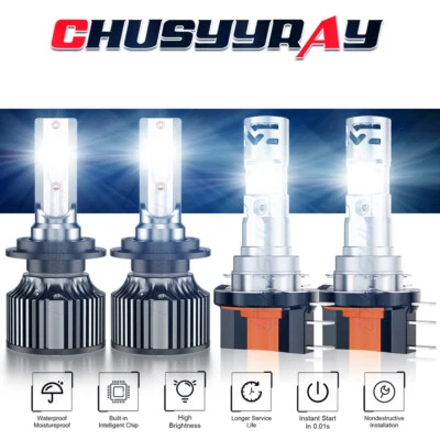 4 x de faros LED H15 + H7 con luz alta y baja para для Mercedes GLA250 2015-2019 - Изображение 1 из 4