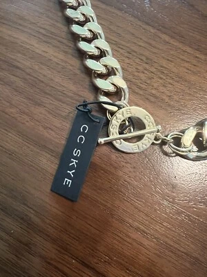 Gargantilha dourada CC Skye - Imagem 1 de 4