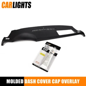 Dash Cover Cap Black Fit For 2007-2014 Avalanche Suburban Tahoe Yukon - Picture 1 of 12