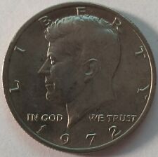 Collectible 1972 KENNEDY HALF DOLLAR JFK 50 Cent Piece **VINTAGE COIN**