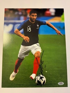 Foto autografiada firmada por NABIL FEKIR 11x14 certificado de autenticidad PSA/ADN FRANCE AL JAZIRA - Imagen 1 de 2