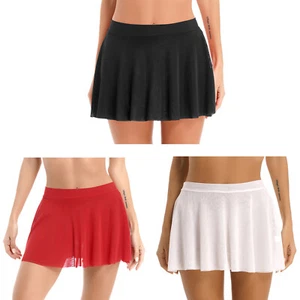 Women's High Waist Pleated Tennis Miniskirt Ruffle Skirts for Running Workout - Picture 1 of 65