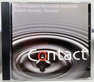 "Contact" The Meadows Percussion Ensemble, Dir. Robert Stroker SMU CD 2003 VG+ - Foto 1 di 2