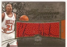 CHRIS DUHON AUTOGRAPH /279 2007-08 UPPER DECK SWEET SHOT SIGNATURE SHOTS BULLS