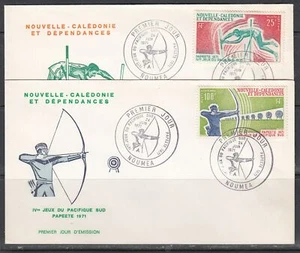 Nueva Caledonia Scott C82-3 FDC - 4º Juegos del Pacífico Sur - Imagen 1 de 1