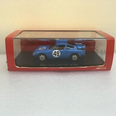 S1306 #Spark 1/43 ABARTH SIMCA 1300 #42 24h LE MANS 1962 H.OREILLER T.SPYCHIGER - Image 1 of 2