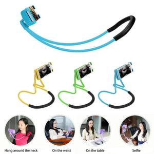 360 Flexible Lazy Neck Hanging Arm Bed Phone Tablet Selfie Holder Mount Stand - Picture 1 of 15