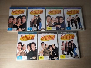 Seinfeld Series Season 1-8 1 2 3 4 5 6 7 8 DVD Region 4 PAL - Picture 1 of 4