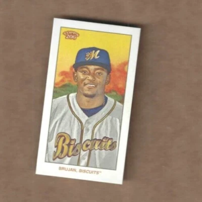 2020 Topps T-206 Vidal Brujan SP Sweet Caporal Back RC/Prospect Card Wave 3 - Image 1 of 2