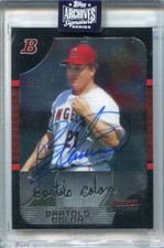 2020 Topps Archives Signature Series Bartolo Colon Auto 1/1 2005 Bowman Chrome