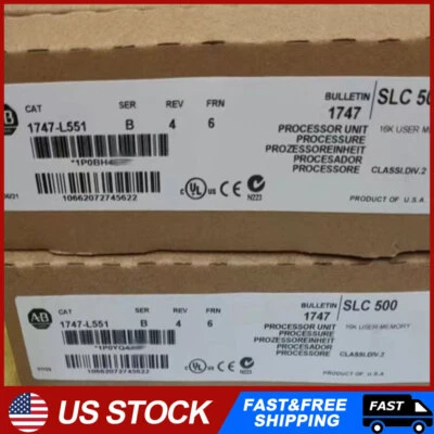 NEW Allen-Bradley 1747-L551 /B SLC 500 SLC 5/05 CPU Processor Controller - Image 1 of 4