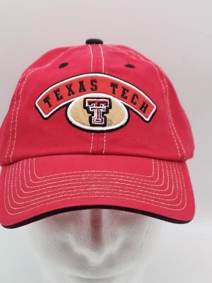 Sombrero ajustable bordado serie plateada arnés cautivador Texas Tech Foto 1 de 4