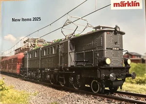 Marklin 2025 HO Z 1 Scale New Items Catalog - English text - 138 pages - Picture 1 of 8