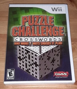 Puzzle Challenge: Crosswords and More! (Nintendo Wii) Brand New & Factory Sealed - Bild 1 von 4