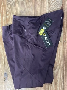 Velocity Active knöchellange Leggings hoher Bund Seitentasche lila Größe Small - Bild 1 von 8