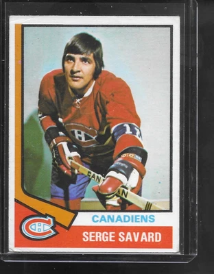 1974-75 O-Pee-Chee - Serge Savard #53 Ex - Image 1 of 2