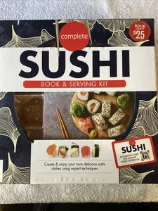 Complete Sushi Book & Serving Kit 51A1 - Foto 1 di 2
