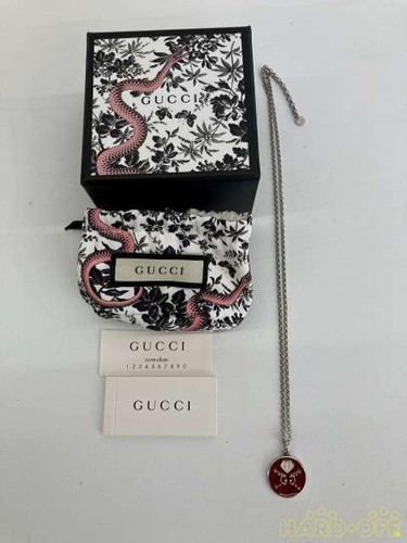 Collana Gucci argento fantasma usata con graffi ottima