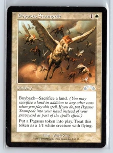 (4X) Pegasus Stampede Exodus Uncommon – MTG Magic the Gathering Card - Picture 1 of 11