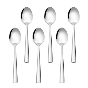Otto Koning - Leipzig –Stainless Steel Teaspoons, Tea Spoons with Mirror - Picture 1 of 5
