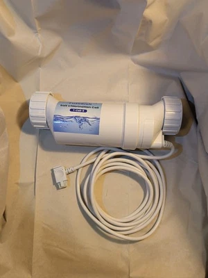 Salt Water Pool Chlorinator System, Salt Cell up to 25000 Gallons Pool UNTESTED - Image 1 of 4