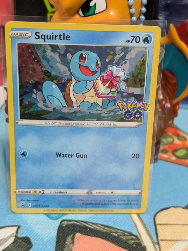 Squirtle SWSH233 SWSH: Sword & Shield Promo Cards Cosmo HD galaxy Mew Swirl 🍥 - Image 1 of 3