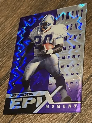 Lions 1997 Pinnacle Epix Moment Barry Sanders #E9 púrpura SSP - ¡Buen estado! Foto 1 de 4
