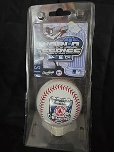 Rawlings 2004 World Series Champions Baseball Boston Red Sox Mlb Bosox Ball - Picture 1 of 2